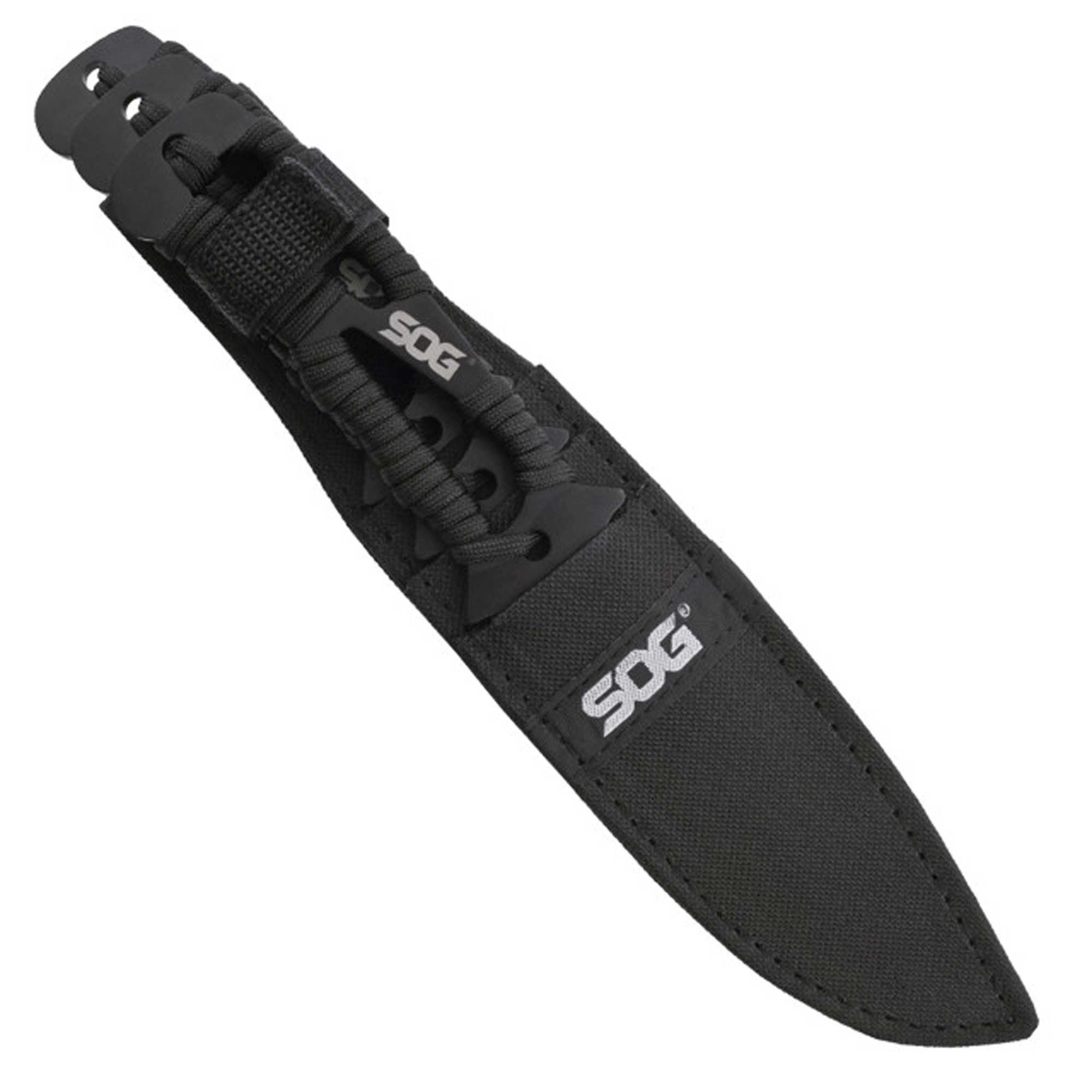 SOG Throwing Knife Set - Stainless Steel Blade with Sheath, 3 Pieces | F041TN-CP