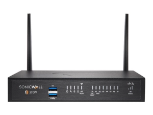 SonicWall TZ370W - Essential Edition - security appliance - with 3 years TotalSecure - 1GbE - Wi-Fi 5 - 2.4 GHz, 5 GHz - desktop 02-SSC-6829