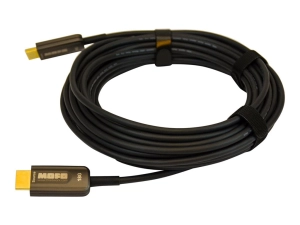 TechLogix MOFO - Ultra High Speed - HDMI cable - HDMI male to HDMI male - 33 ft - fiber optic - black - 4K60Hz support, 3D video MOFO-HD20-10