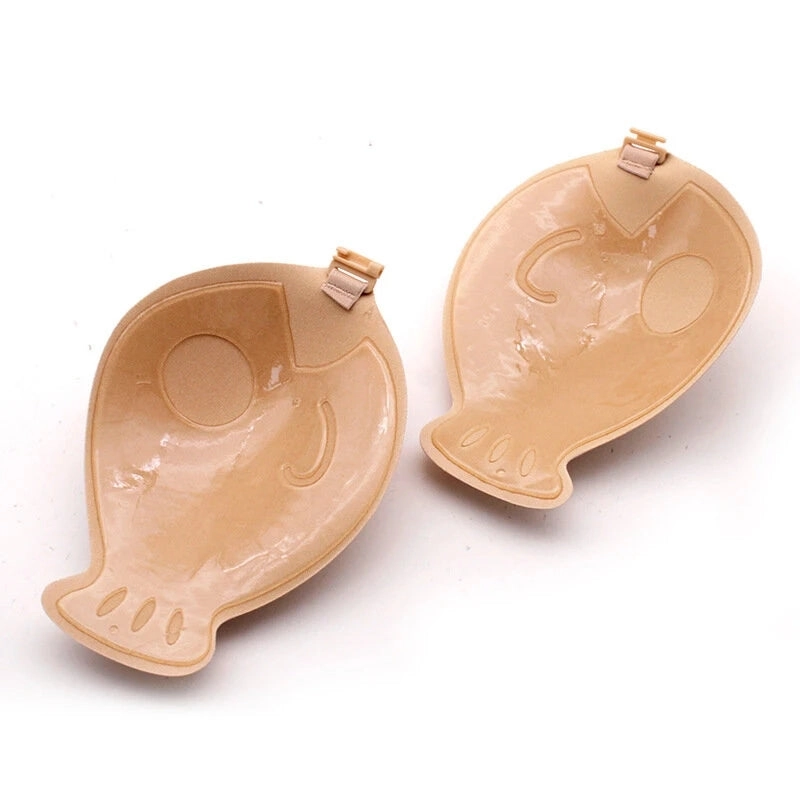 Women's Sexy Strapless Sticky Invisible Push Up Bras